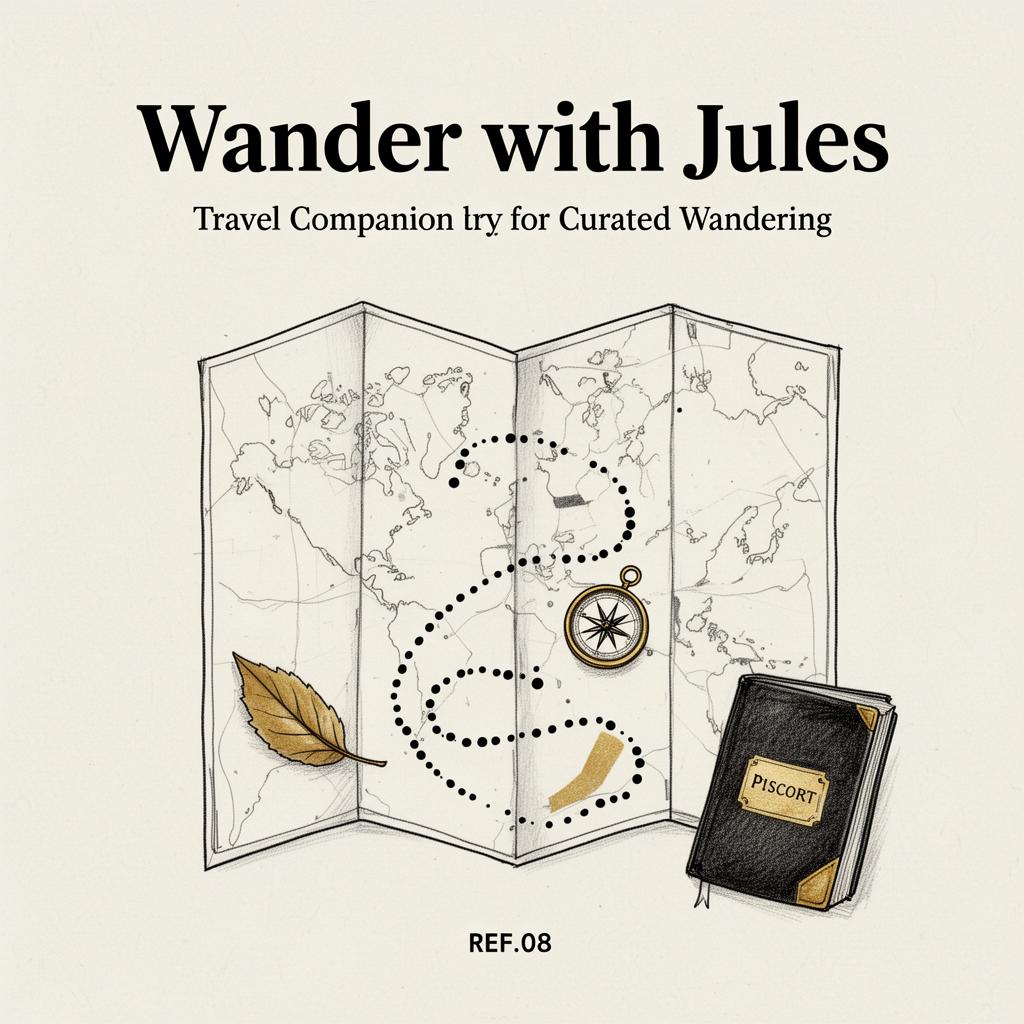Wander with Jules cover illustration